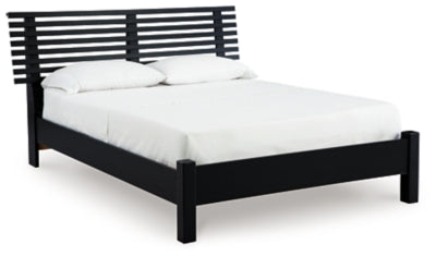 Danziar Queen Slat Bed - Home Furniture And More (Brentwood, MD)