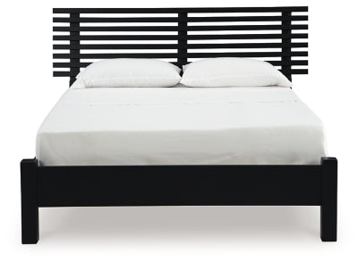 Danziar Queen Slat Bed - Home Furniture And More (Brentwood, MD)