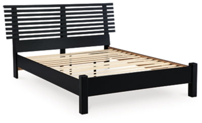 Danziar Queen Slat Bed - Home Furniture And More (Brentwood, MD)