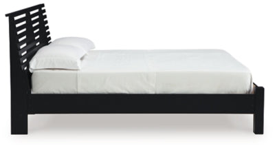 Danziar Queen Slat Bed - Home Furniture And More (Brentwood, MD)