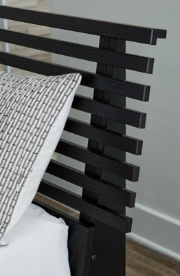 Danziar Queen Slat Bed - Home Furniture And More (Brentwood, MD)