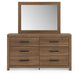 Broachmyn Dresser and Mirror - Home Furniture And More (Brentwood, MD)