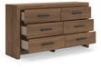 Broachmyn Dresser and Mirror - Home Furniture And More (Brentwood, MD)
