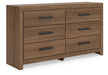 Broachmyn Dresser and Mirror - Home Furniture And More (Brentwood, MD)