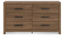 Broachmyn Dresser and Mirror - Home Furniture And More (Brentwood, MD)