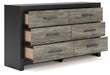 Broachmyn Dresser and Mirror - Home Furniture And More (Brentwood, MD)