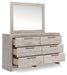 Broachmyn Dresser and Mirror - Home Furniture And More (Brentwood, MD)