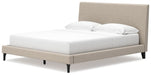 Cielden Upholstered Bed with Roll Slats - Home Furniture And More (Brentwood, MD)