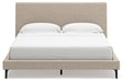 Cielden Upholstered Bed with Roll Slats - Home Furniture And More (Brentwood, MD)