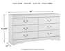 Anarasia Dresser - Home Furniture And More (Brentwood, MD)