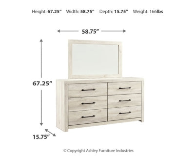 Cambeck Dresser and Mirror - Home Furniture And More (Brentwood, MD)