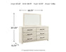 Cambeck Dresser and Mirror - Home Furniture And More (Brentwood, MD)