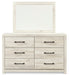 Cambeck Dresser and Mirror - Home Furniture And More (Brentwood, MD)