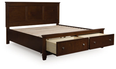 Danabrin Panel Storage Bed - Home Furniture And More (Brentwood, MD)