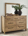 Ridgester Dresser and Mirror - Home Furniture And More (Brentwood, MD)