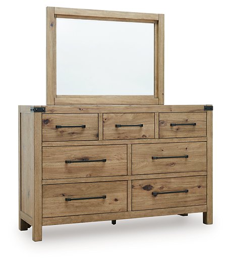 Ridgester Dresser and Mirror - Home Furniture And More (Brentwood, MD)