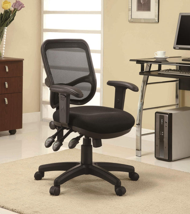 Rollo Adjustable Height Office Chair Black