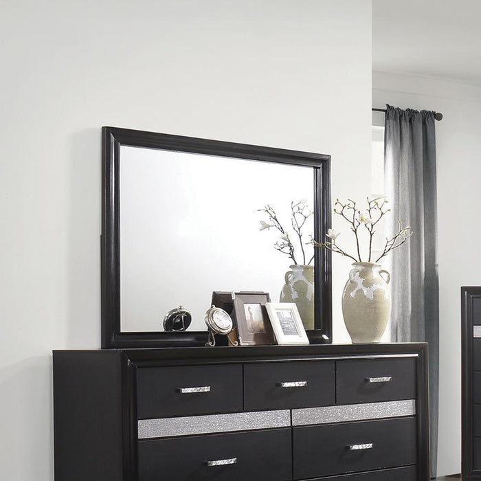 Miranda Rectangular Dresser Mirror Black