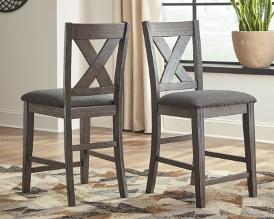 Caitbrook Counter Height Upholstered Bar Stool - Home Furniture And More (Brentwood, MD)