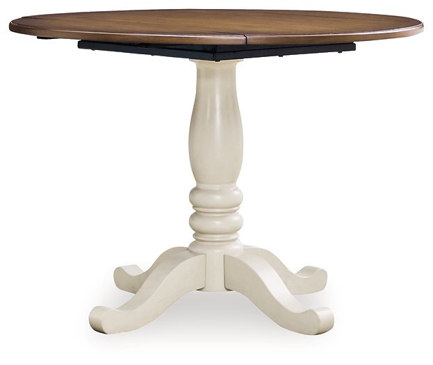 Wirloni Dining Drop Leaf Table - Home Furniture And More (Brentwood, MD)