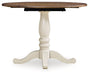 Wirloni Dining Drop Leaf Table - Home Furniture And More (Brentwood, MD)
