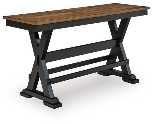 Wildenauer 48" Counter Height Bench - Home Furniture And More (Brentwood, MD)