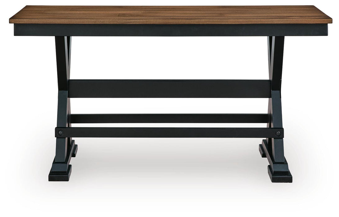 Wildenauer 48" Counter Height Bench - Home Furniture And More (Brentwood, MD)