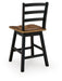 Wildenauer Counter Height Swivel Barstool - Home Furniture And More (Brentwood, MD)