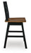 Wildenauer Counter Height Swivel Barstool - Home Furniture And More (Brentwood, MD)