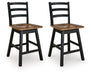 Wildenauer Counter Height Swivel Barstool - Home Furniture And More (Brentwood, MD)