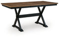 Wildenauer Counter Height Butterfly Extension Table - Home Furniture And More (Brentwood, MD)