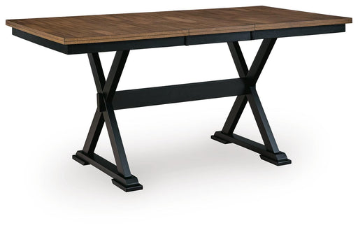 Wildenauer Counter Height Butterfly Extension Table - Home Furniture And More (Brentwood, MD)