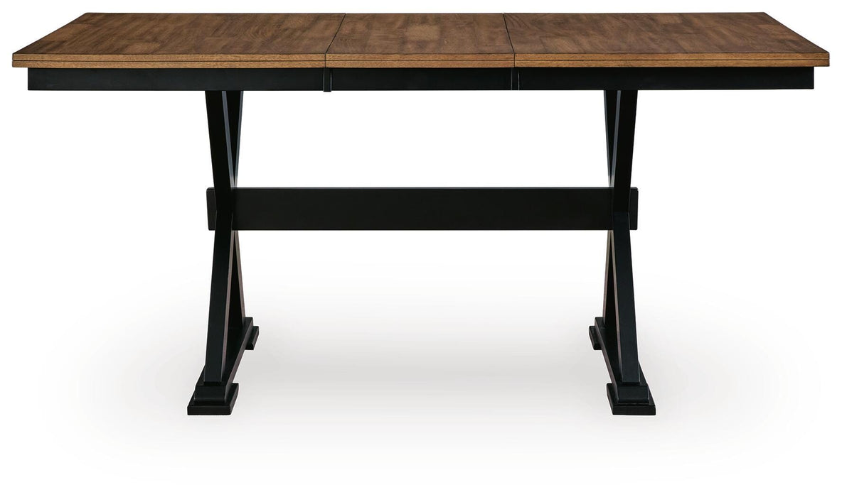 Wildenauer Counter Height Butterfly Extension Table - Home Furniture And More (Brentwood, MD)