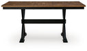 Wildenauer Counter Height Butterfly Extension Table - Home Furniture And More (Brentwood, MD)