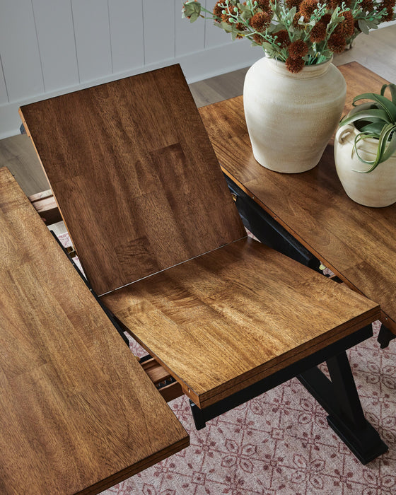 Wildenauer Counter Height Butterfly Extension Table - Home Furniture And More (Brentwood, MD)