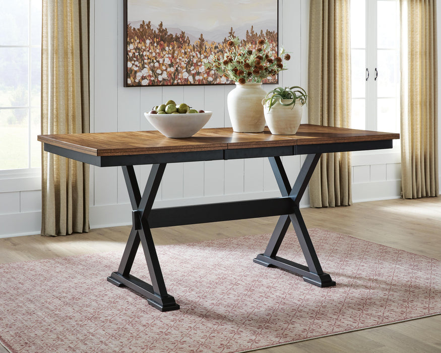 Wildenauer Counter Height Butterfly Extension Table - Home Furniture And More (Brentwood, MD)