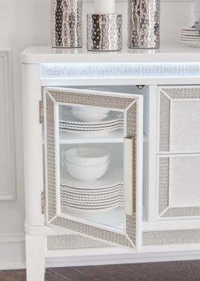Chalanna Dining Server - Home Furniture And More (Brentwood, MD)