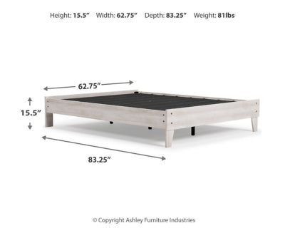 Shawburn Queen Platform Bed - Home Furniture And More (Brentwood, MD)