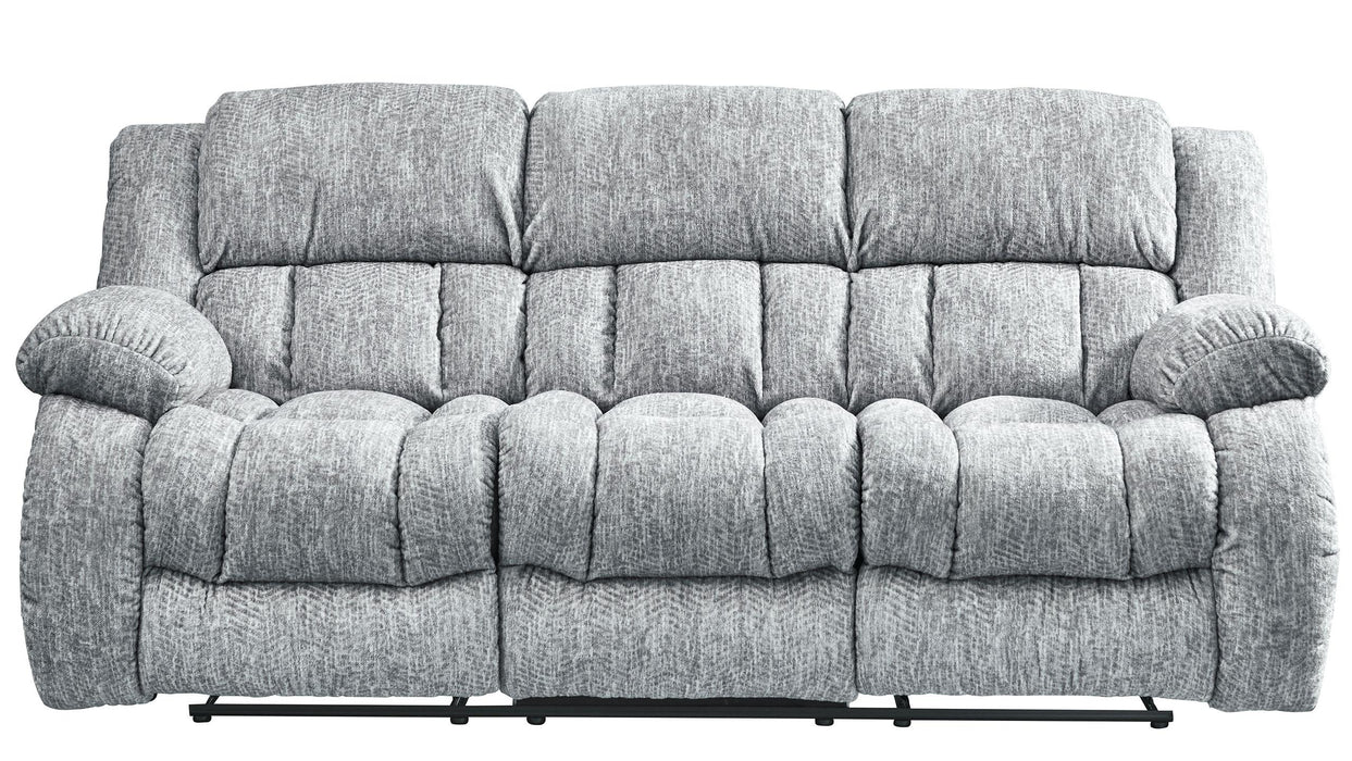 U250 GREY RECLINING SOFA
