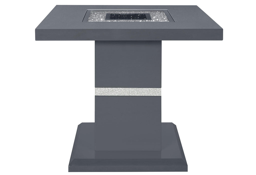 MONACO DARK GREY END TABLE