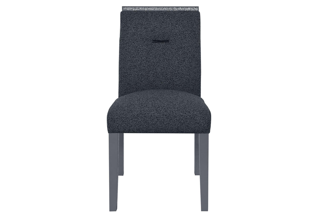 MONACO DARK GREY DINING CHAIR