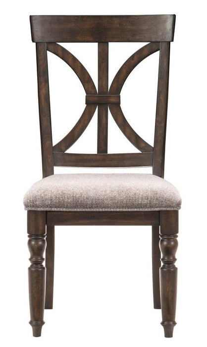 Cardano Side Chair in Charcoal (Set of 2)