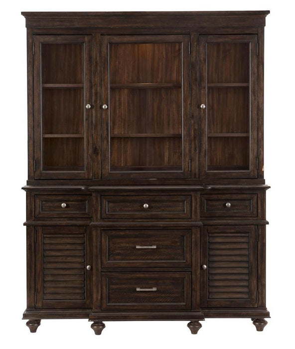 Cardano Buffet & Hutch in Charcoal 1689-50*