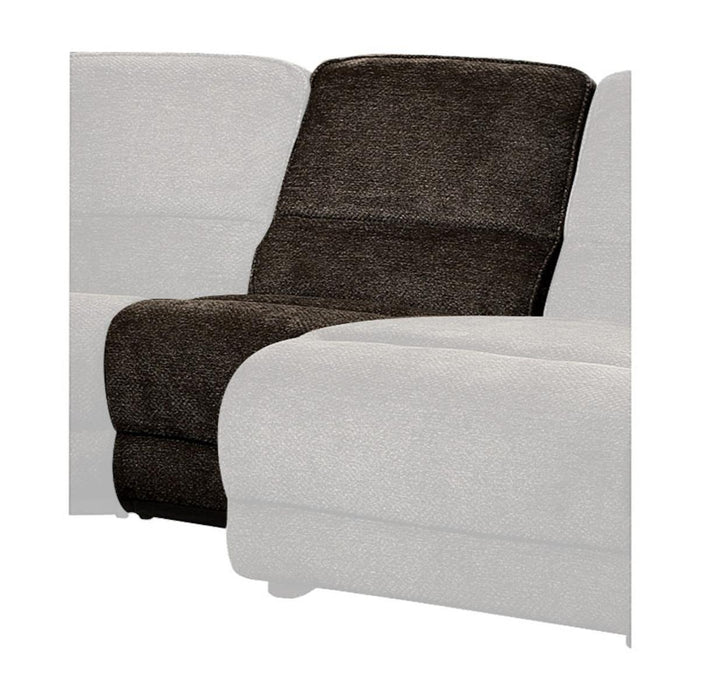 Shreveport Armless Chair in Brown 8238-AC