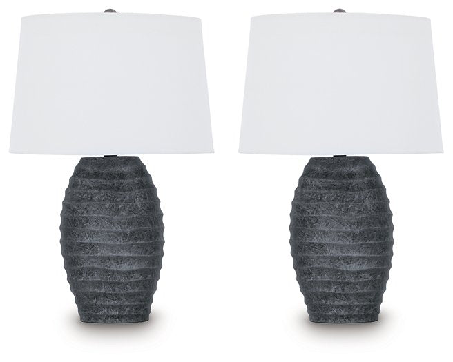 Caronick Table Lamp (Set of 2) - Home Furniture And More (Brentwood, MD)