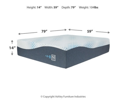 Millennium Cushion Firm Gel Memory Foam Hybrid Mattress - Home Furniture And More (Brentwood, MD)