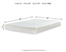 Chime 8 Inch Memory Foam Mattress in a Box - Home Furniture And More (Brentwood, MD)