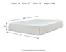 Chime 12 Inch Memory Foam Mattress in a Box - Home Furniture And More (Brentwood, MD)