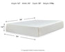Chime 12 Inch Memory Foam Mattress in a Box - Home Furniture And More (Brentwood, MD)