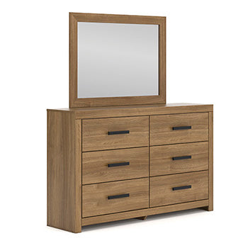 Broachmyn Dresser and Mirror - Home Furniture And More (Brentwood, MD)